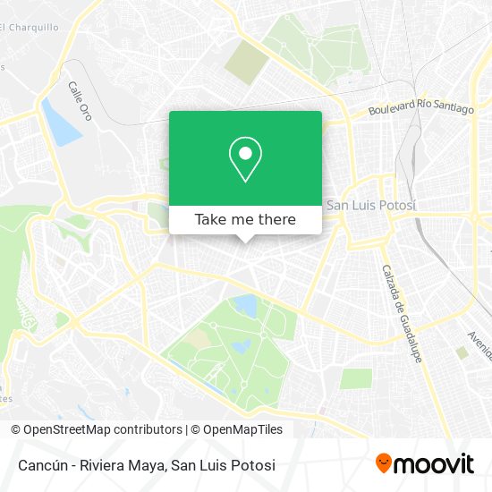 Cancún - Riviera Maya map