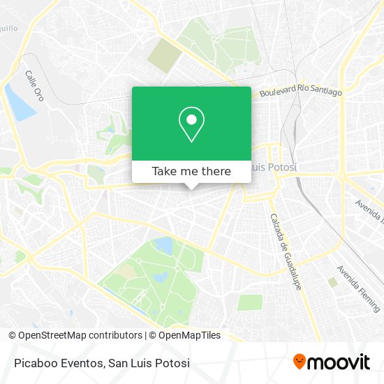 Picaboo Eventos map