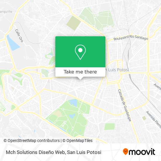 Mch Solutions Diseño Web map