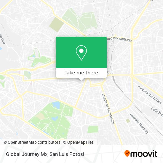 Mapa de Global Journey Mx