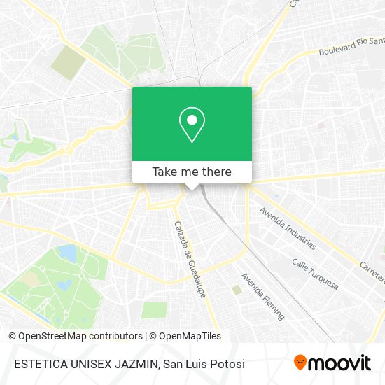 Mapa de ESTETICA UNISEX JAZMIN