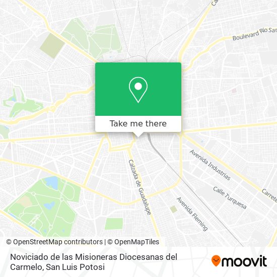 Noviciado de las Misioneras Diocesanas del Carmelo map