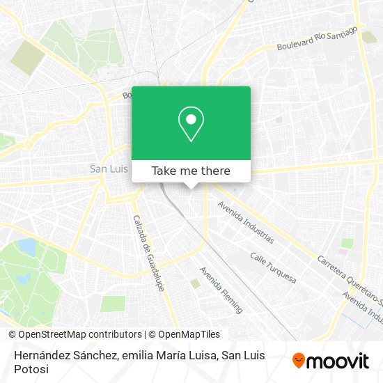 Hernández Sánchez, emilia María Luisa map