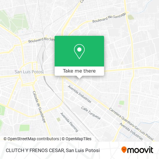Mapa de CLUTCH Y FRENOS CESAR