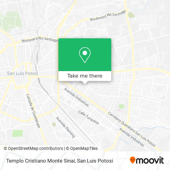 Templo Cristiano Monte Sinaí map