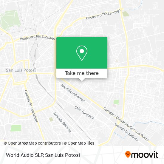 World Audio SLP map