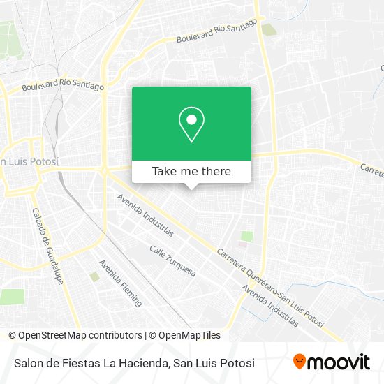 Salon de Fiestas La Hacienda map