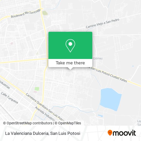 Mapa de La Valenciana Dulceria