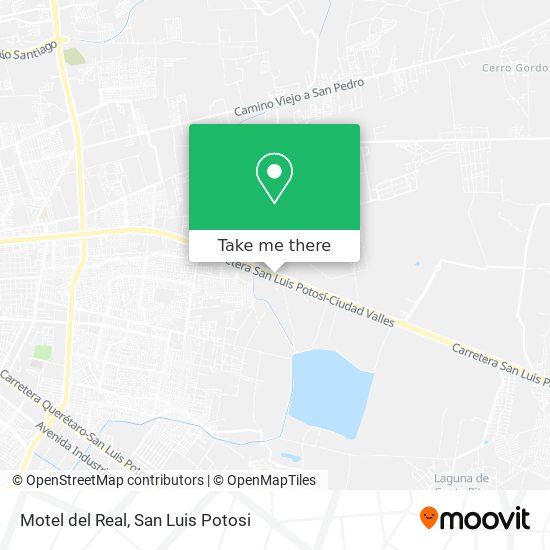 Motel del Real map