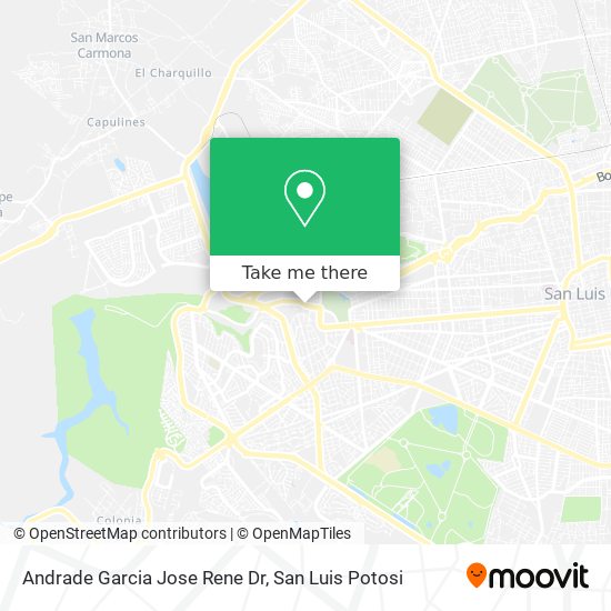 Andrade Garcia Jose Rene Dr map
