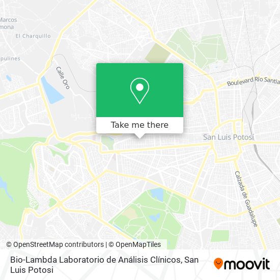 Bio-Lambda Laboratorio de Análisis Clínicos map