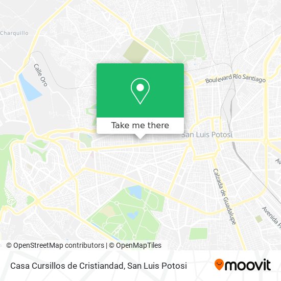 Casa Cursillos de Cristiandad map