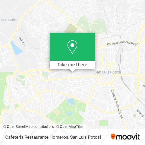 Cafeteria Restaurante Homeros map