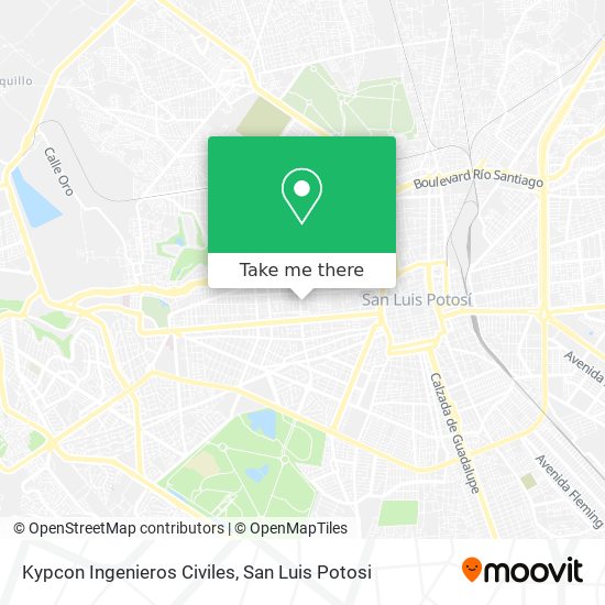 Mapa de Kypcon Ingenieros Civiles