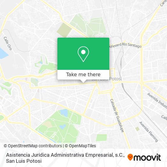 Asistencia Jurídica Administrativa Empresarial, s.C. map
