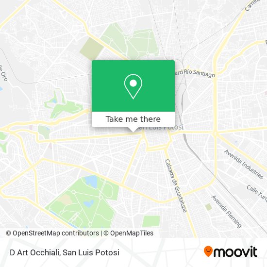 D Art Occhiali map