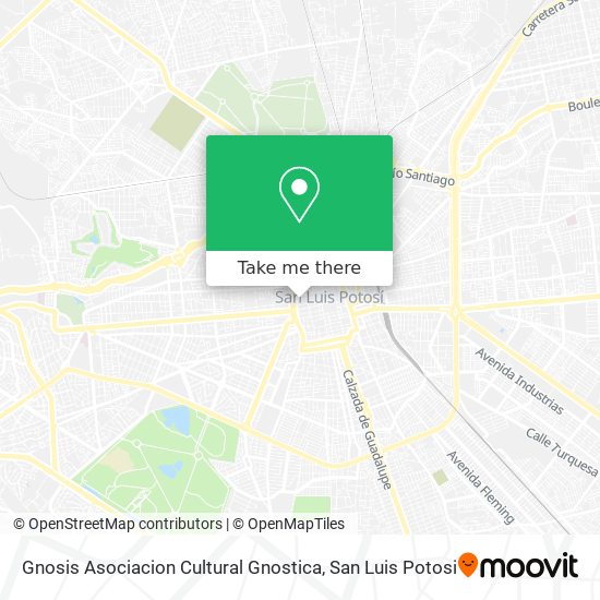 Mapa de Gnosis Asociacion Cultural Gnostica