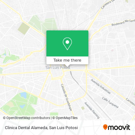 Clinica Dental Alameda map