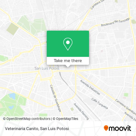 Veterinaria Canito map