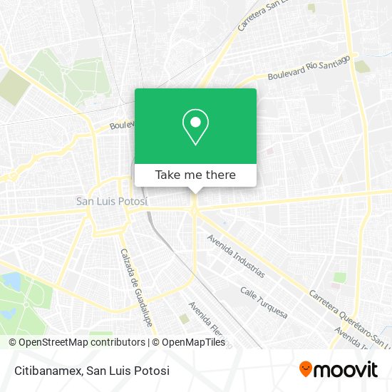 Mapa de Citibanamex