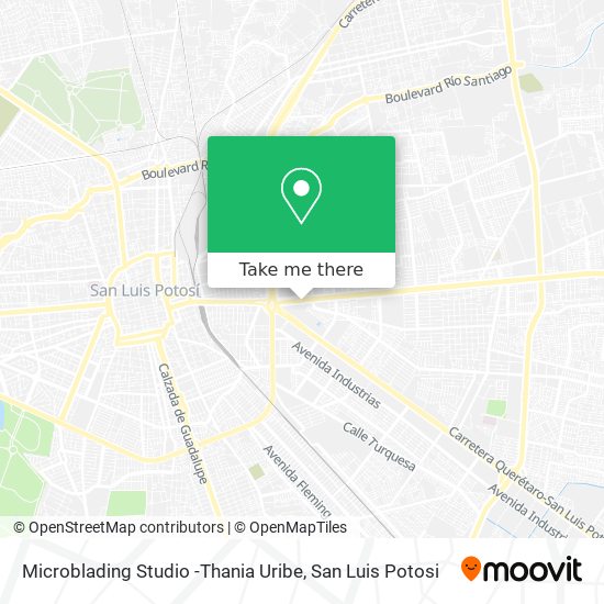 Microblading Studio -Thania Uribe map