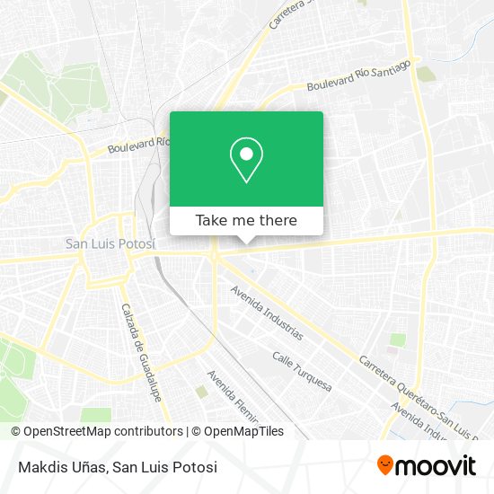 Mapa de Makdis Uñas