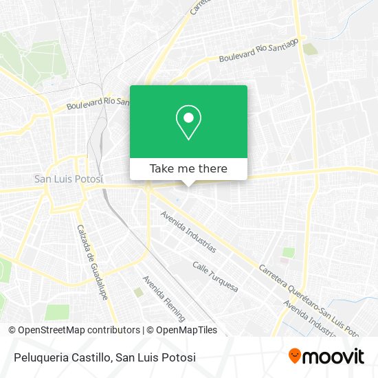 Peluqueria Castillo map
