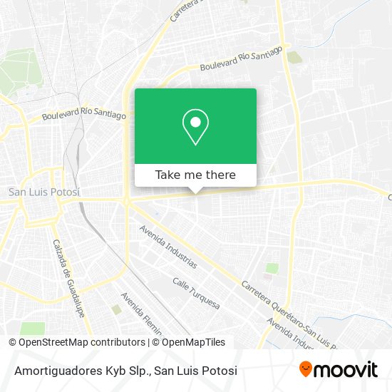 Amortiguadores Kyb Slp. map