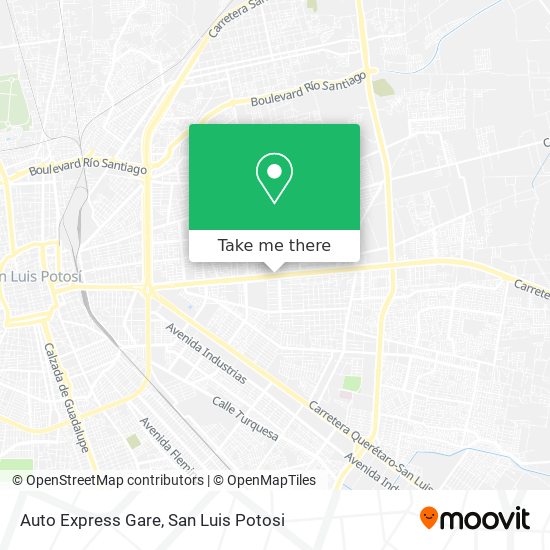 Auto Express Gare map