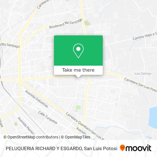 PELUQUERIA RICHARD Y ESGARDO map