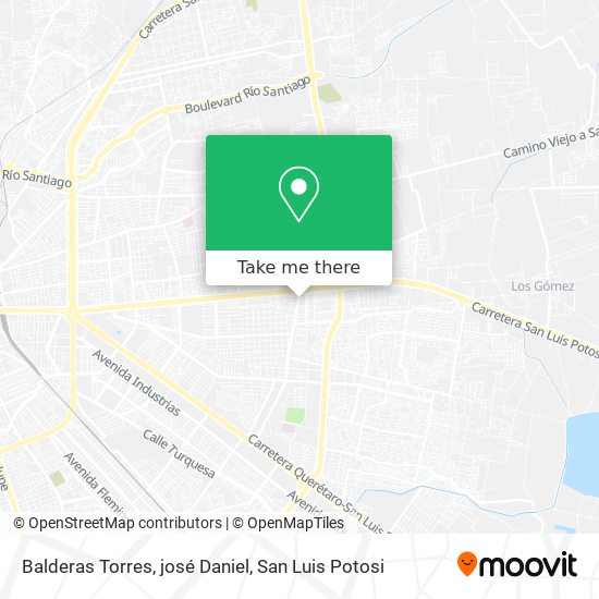 Mapa de Balderas Torres, josé Daniel