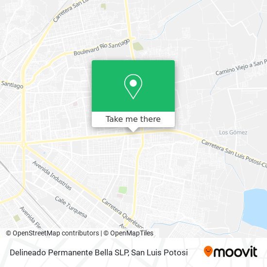 Delineado Permanente Bella SLP map