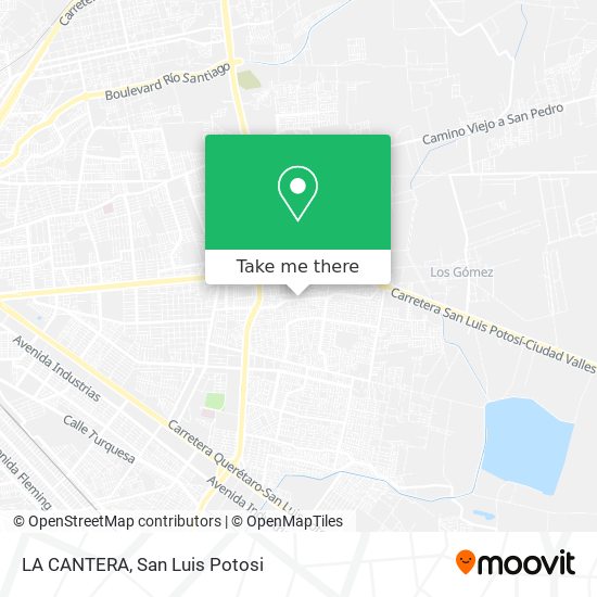 LA CANTERA map
