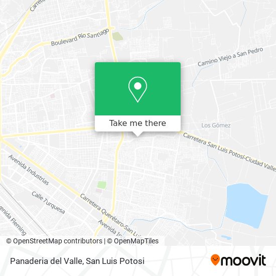 Panaderia del Valle map