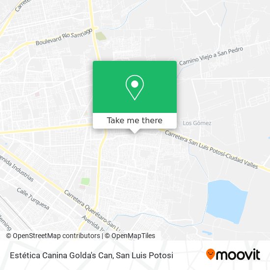 Estética Canina Golda's Can map