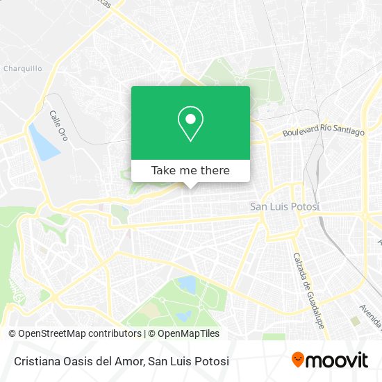Cristiana Oasis del Amor map