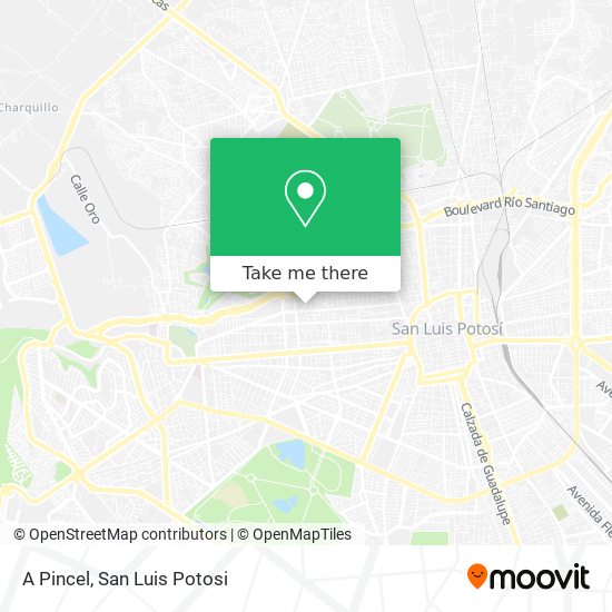Mapa de A Pincel