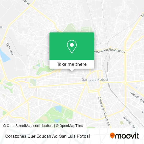 Corazones Que Educan Ac map