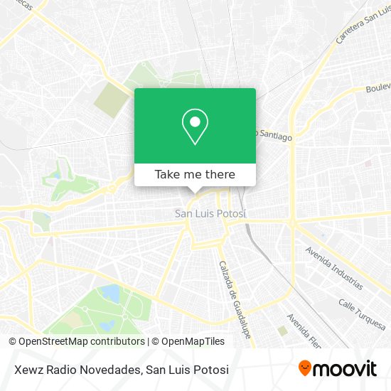 Xewz Radio Novedades map