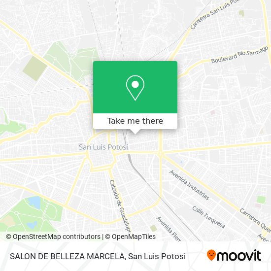 SALON DE BELLEZA MARCELA map