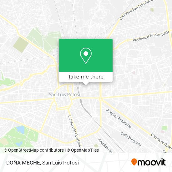 DOÑA MECHE map