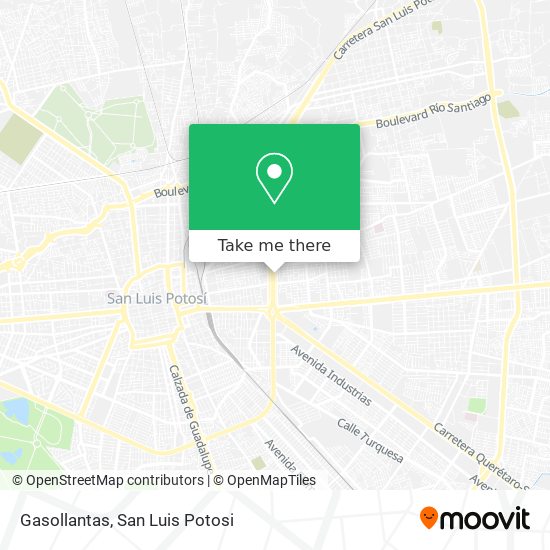 Gasollantas map