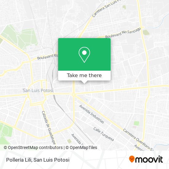 Pollería Lili map