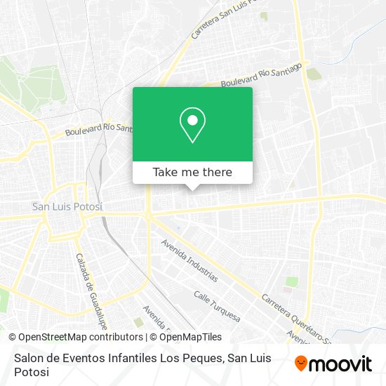 Salon de Eventos Infantiles Los Peques map