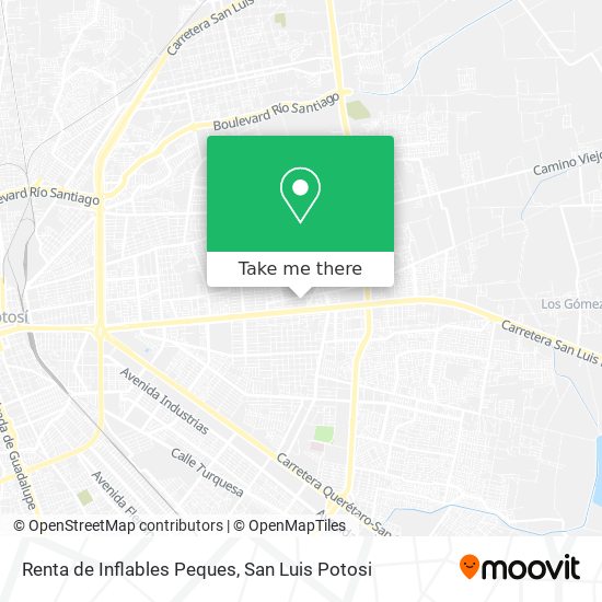 Renta de Inflables Peques map