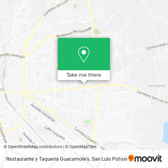 Restaurante y Taquería Guacamole's map