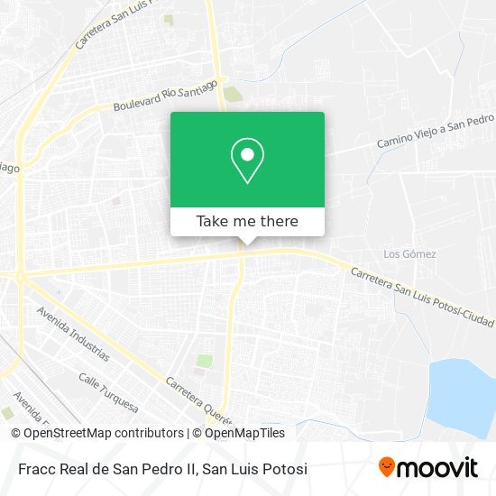 Fracc Real de San Pedro II map