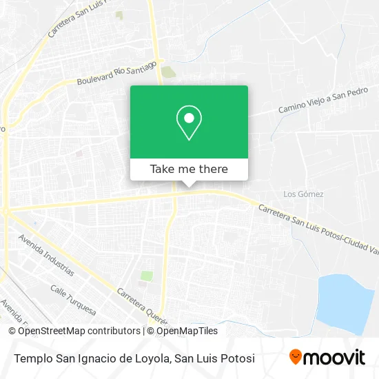 Mapa de Templo San Ignacio de Loyola