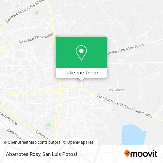 Mapa de Abarrotes Rosy