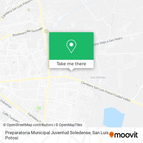 Mapa de Preparatoria Municipal Juventud Soledense